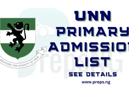 UNN Admission List