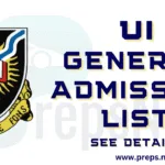University of Ibadan UI admission list