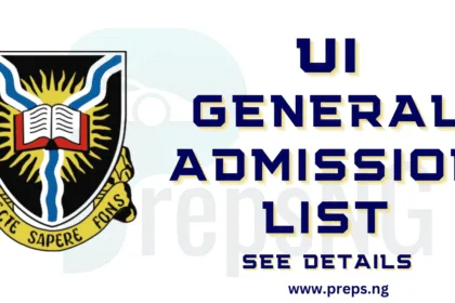University of Ibadan UI admission list